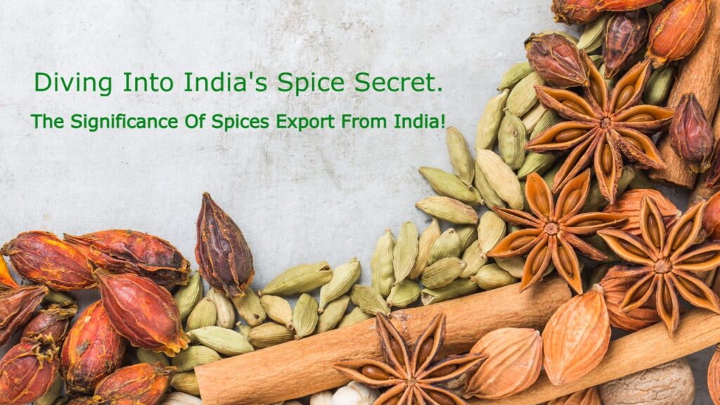spices export from India